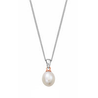 Clogau Welsh Beachcomber Silver and Pearl Pendant - Michael Jones Jeweller