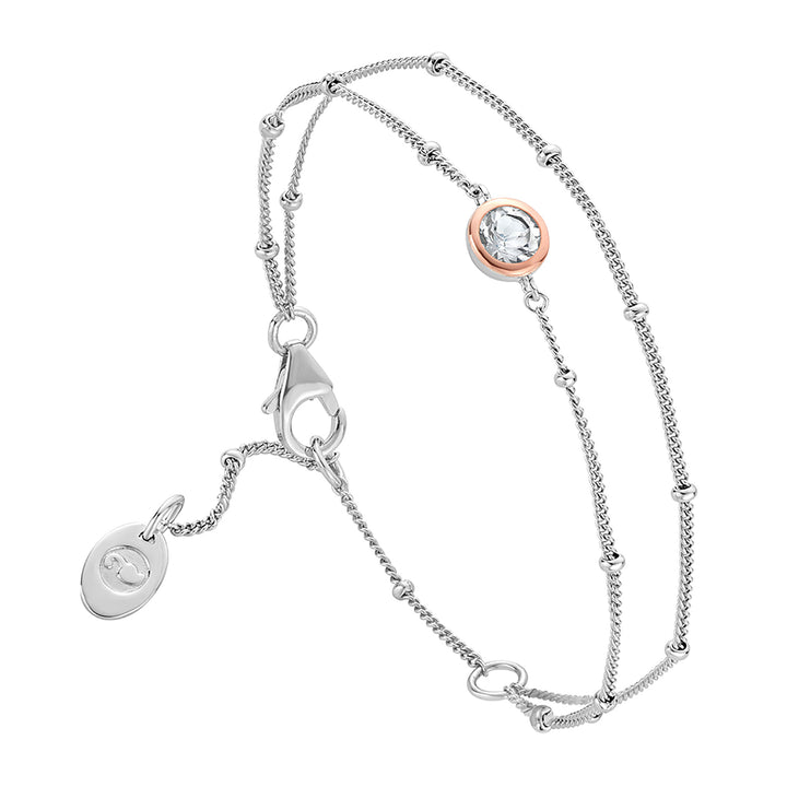 Clogau Celebration Double Chain Bracelet - Michael Jones Jeweller