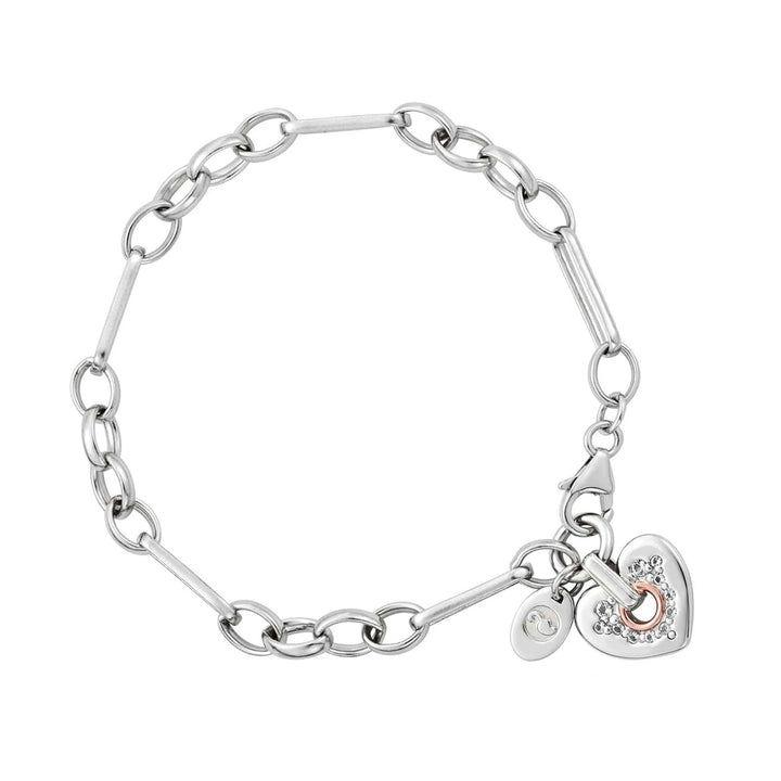 Clogau Cariad Sparkle Heart Bracelet - Michael Jones Jeweller