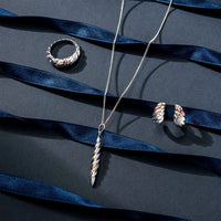 Clogau Lover's Twist Creole Earrings - Michael Jones Jeweller