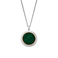 Clogau Reflections of Padarn Malachite Pendant