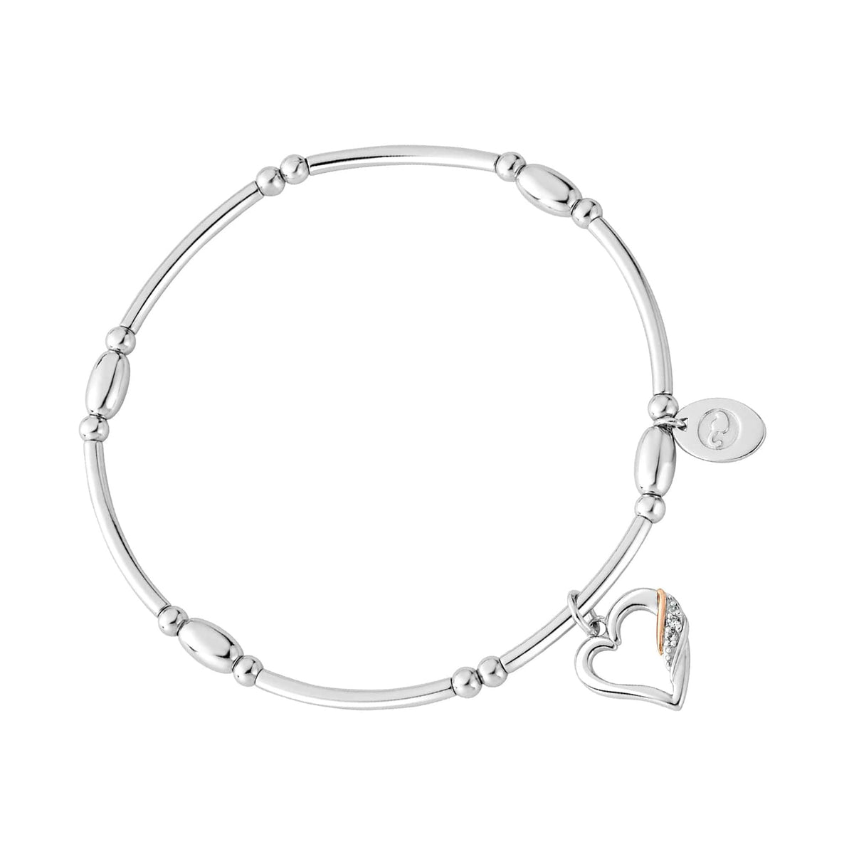 Clogau Past Present Future Heart Affinity Bracelet - Michael Jones Jeweller
