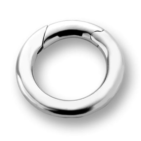 Ti Sento Silver 18mm Clipring