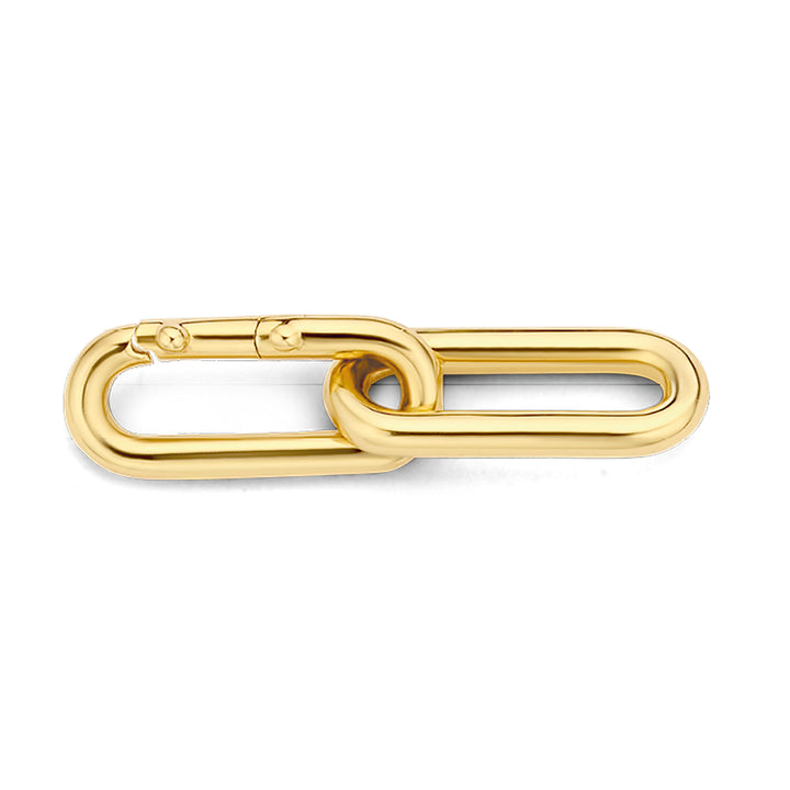 Ti Sento Yellow Gold Plated Oval Links - Michael Jones Jeweller