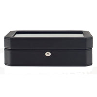 Wolf Watch Box Windsor Black 10 Piece - Michael Jones Jeweller
