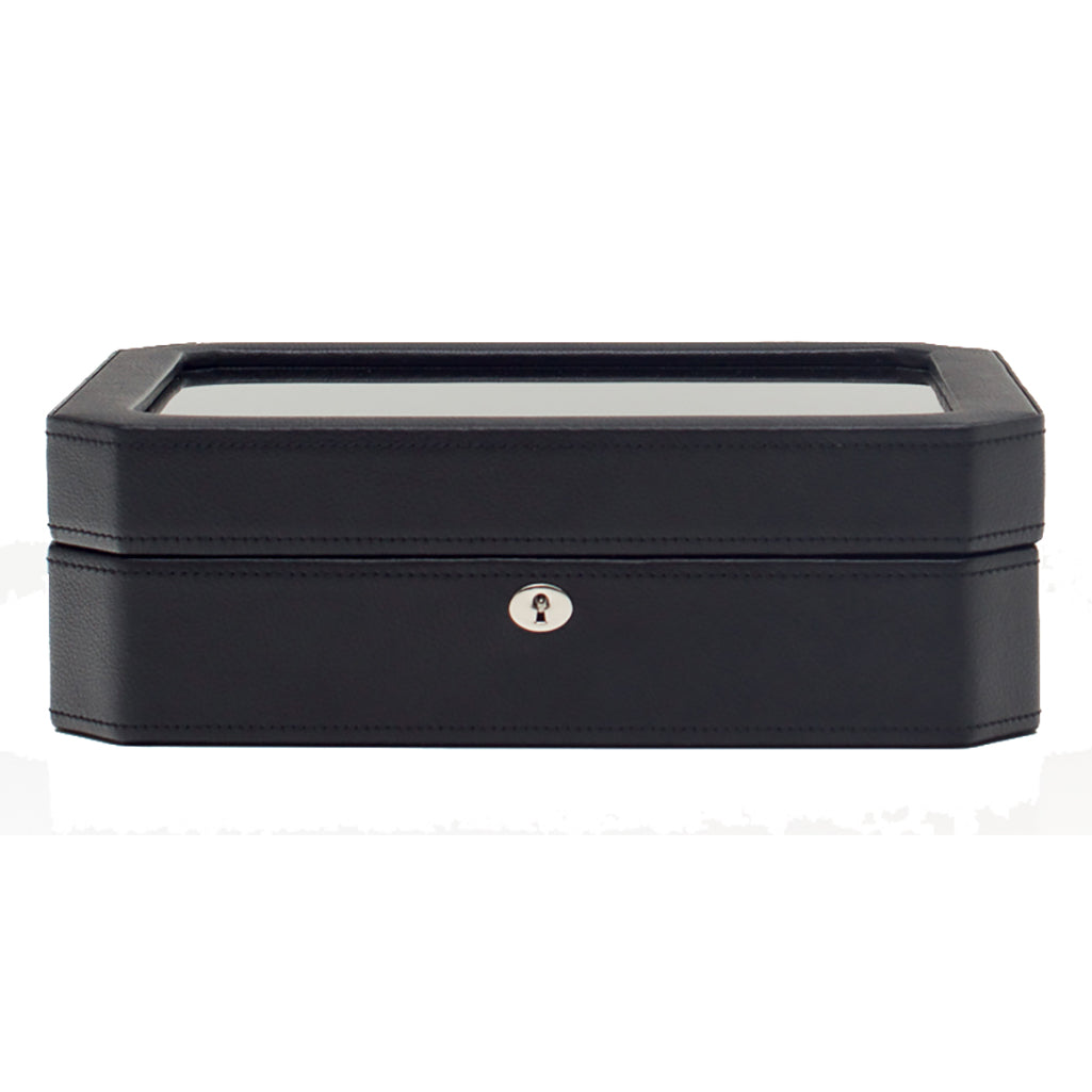 Wolf Watch Box Windsor Black 10 Piece - Michael Jones Jeweller