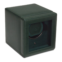 Wolf Watch Winder Cub Green With Cover - Michael Jones Jeweller
