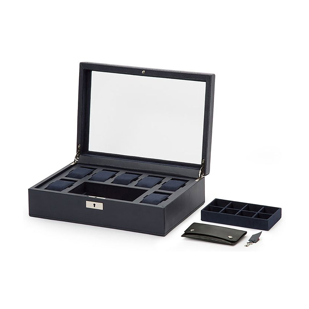 Wolf Watch Box Howard Black - Michael Jones Jeweller
