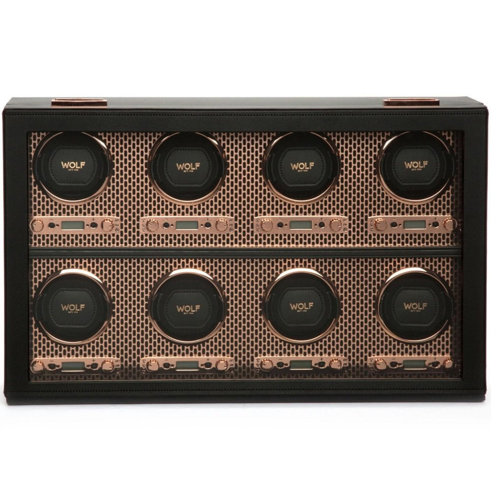 WOLF Axis 8 Piece Watch Winder - Michael Jones Jeweller