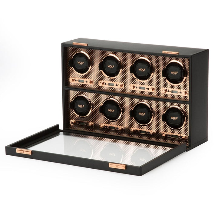 WOLF Axis 8 Piece Watch Winder - Michael Jones Jeweller