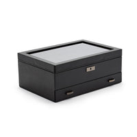 WOLF Axis 10 Piece Watch Box with Drawer - Michael Jones Jeweller