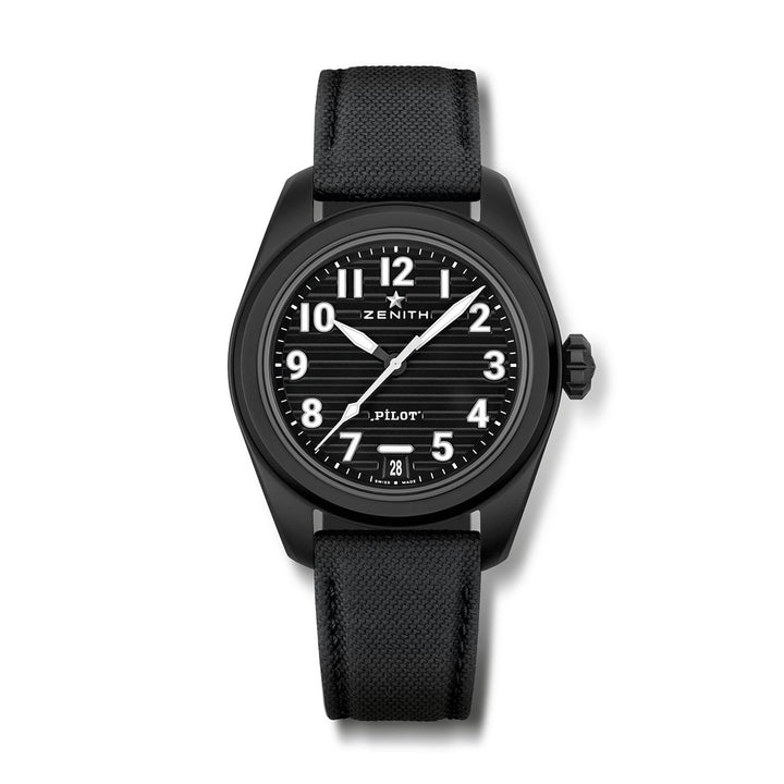 Zenith Pilot 40mm Automatic Watch 49.4000.3620/21.I001 - Michael Jones Jeweller
