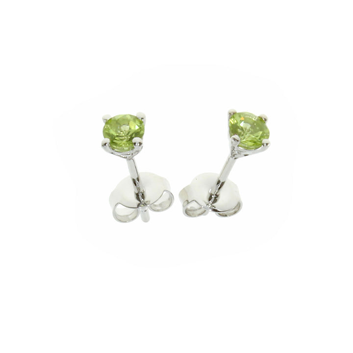 Amore Purity Peridot Stud Earrings - Michael Jones Jeweller