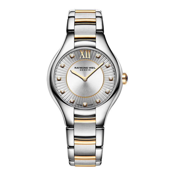 Raymond Weil Noemia 32mm Diamond Set Quartz Watch 5132-STP-65181 - Michael Jones Jeweller