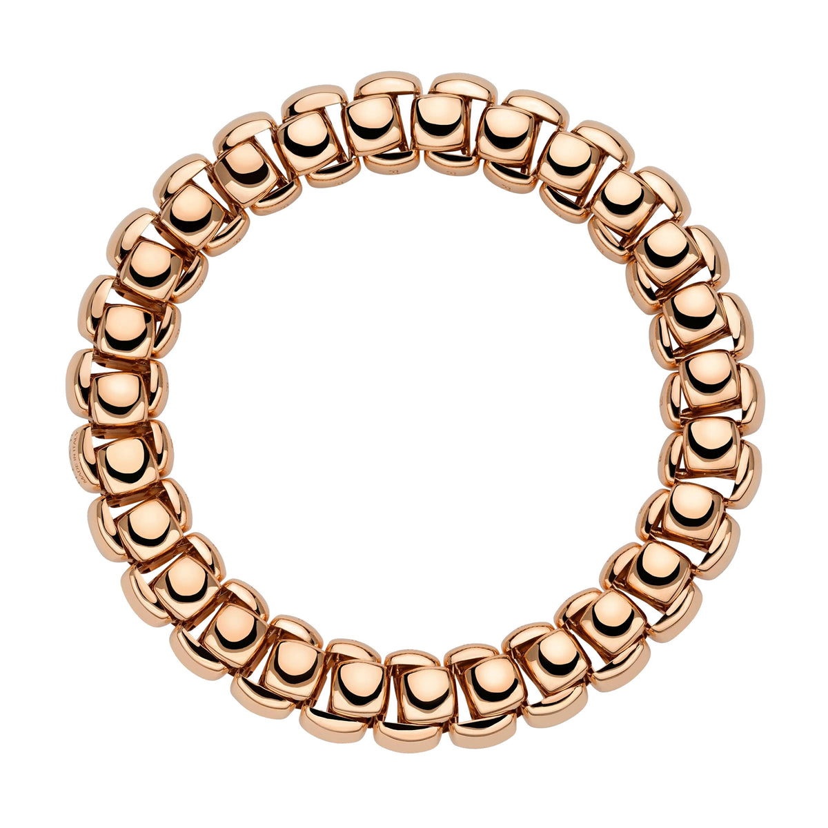 FOPE Flex'it Luna 18ct Rose Gold Bracelet Medium - Michael Jones Jeweller