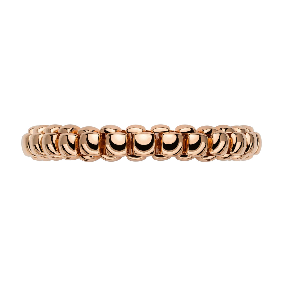 FOPE Flex'it Luna 18ct Rose Gold Bracelet Medium - Michael Jones Jeweller