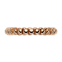FOPE Flex'it Luna 18ct Rose Gold Bracelet Medium - Michael Jones Jeweller