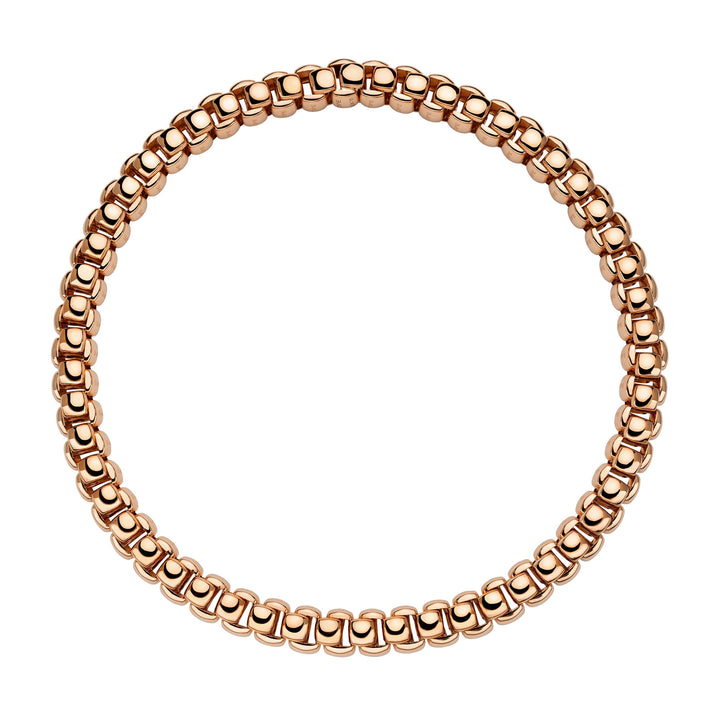 FOPE Flex'it Luna 18ct Rose Gold Necklace 43cm