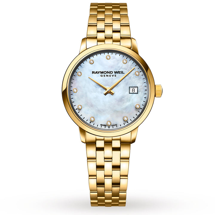 Raymond Weil Toccata 29mm Diamond Set Quartz Watch 5985-P-97081 - Michael Jones Jeweller