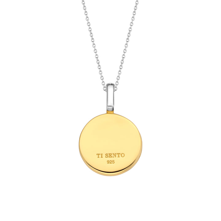 Ti Sento Cubic Zirconia Star Disc Locket - Michael Jones Jeweller