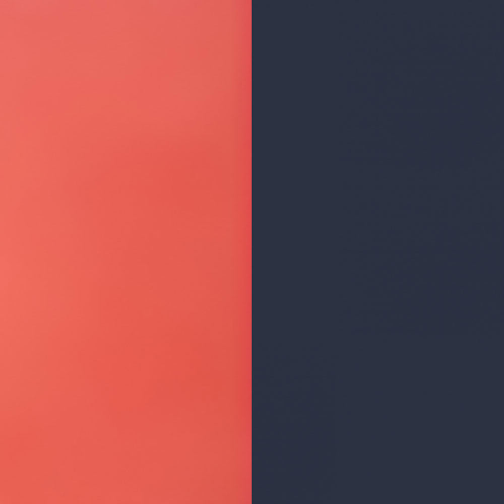 Les Georgettes Ring Insert 8mm Coral and Navy Blue Fluid-Perspex 703315284BG - Michael Jones Jeweller