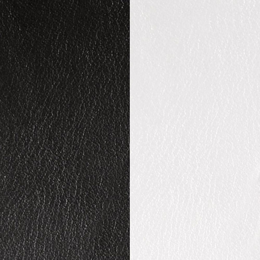 Les Georgettes Pendant Insert 45mm Black and White Leather 703110099M4 - Michael Jones Jeweller