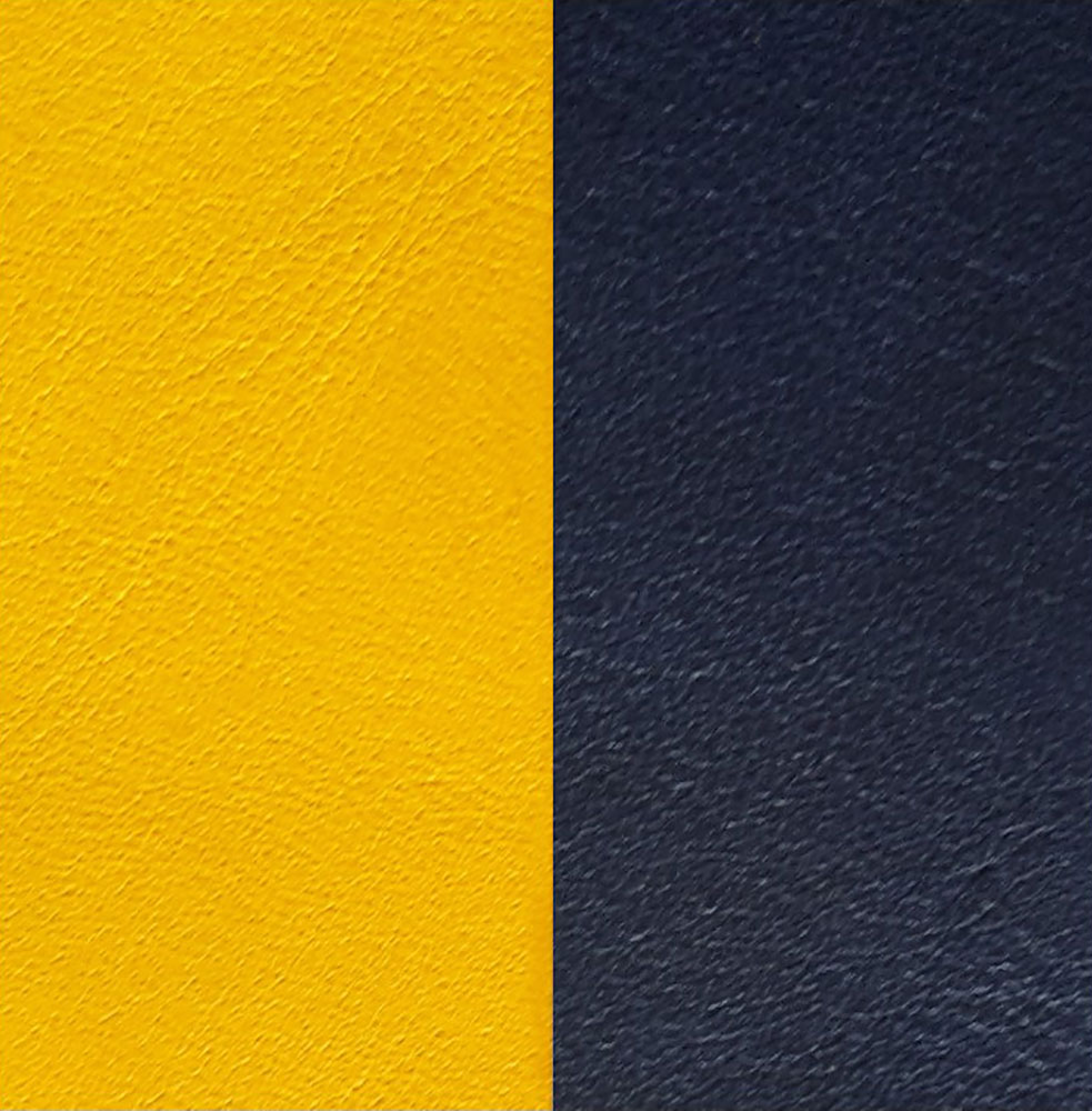 Les Georgettes Earring Inserts 30mm Sun Yellow and Navy Blue Fluid-Perspex 703218384A4 - Michael Jones Jeweller