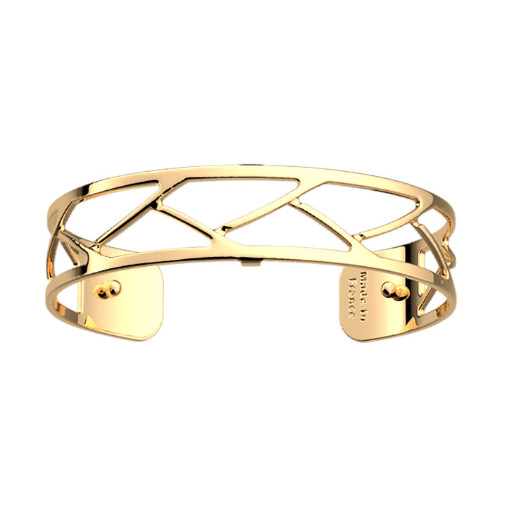 Les Georgettes 14mm Tresse Brass and Yellow Gilt Cuff Bracelet 70325700100