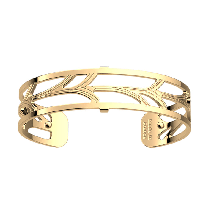 Les Georgettes 14mm Rhubarbe Brass and Yellow Gilt Cuff Bracelet 70394340100