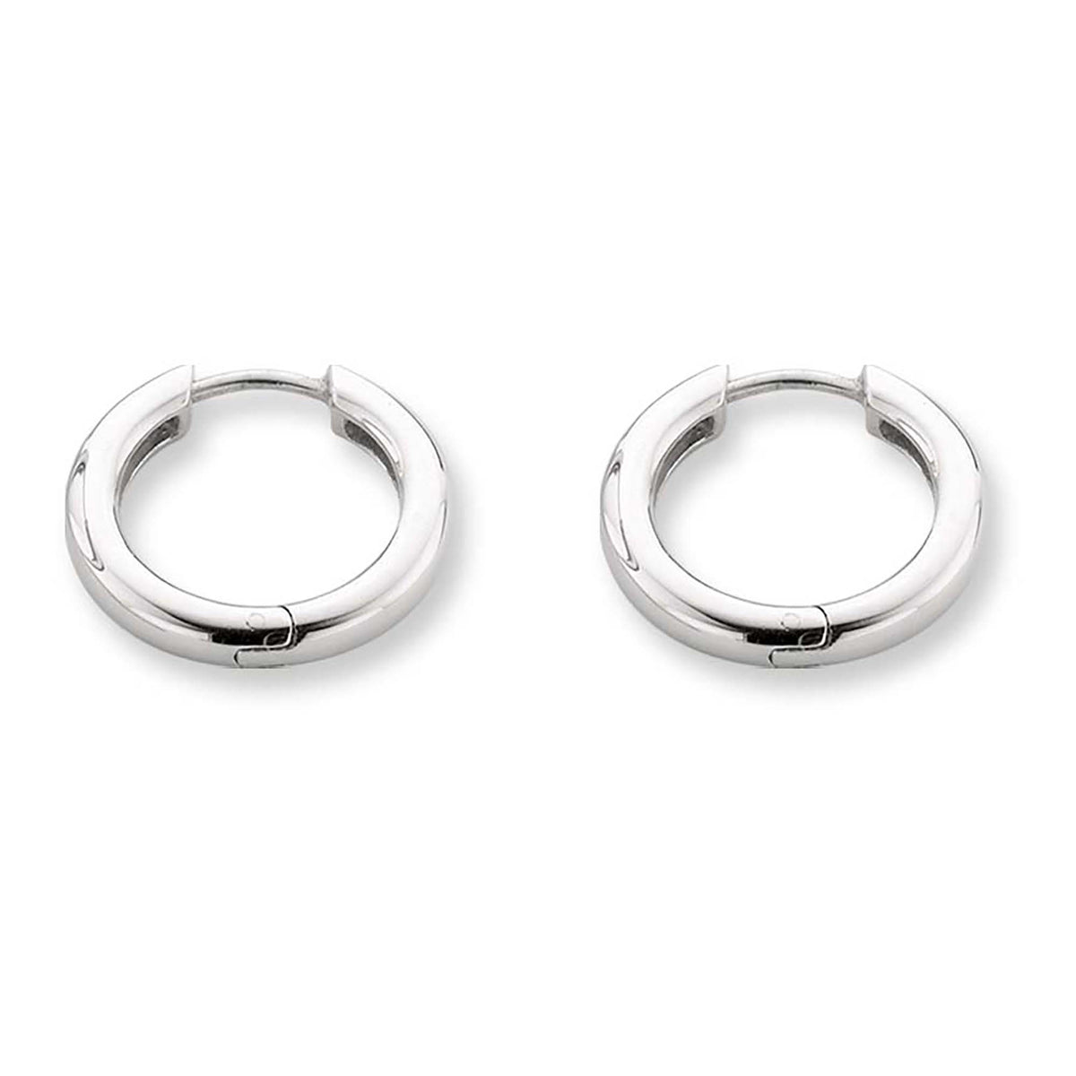 Ti Sento Silver Hoop Earrings - Michael Jones Jeweller