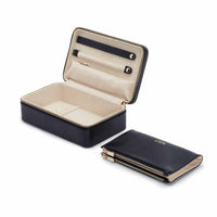 Wolf Maria Navy Medium Zip Case - Michael Jones Jeweller