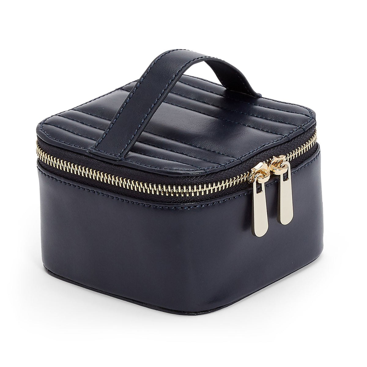 Wolf Maria Navy Zip Jewellery Cube - Michael Jones Jeweller