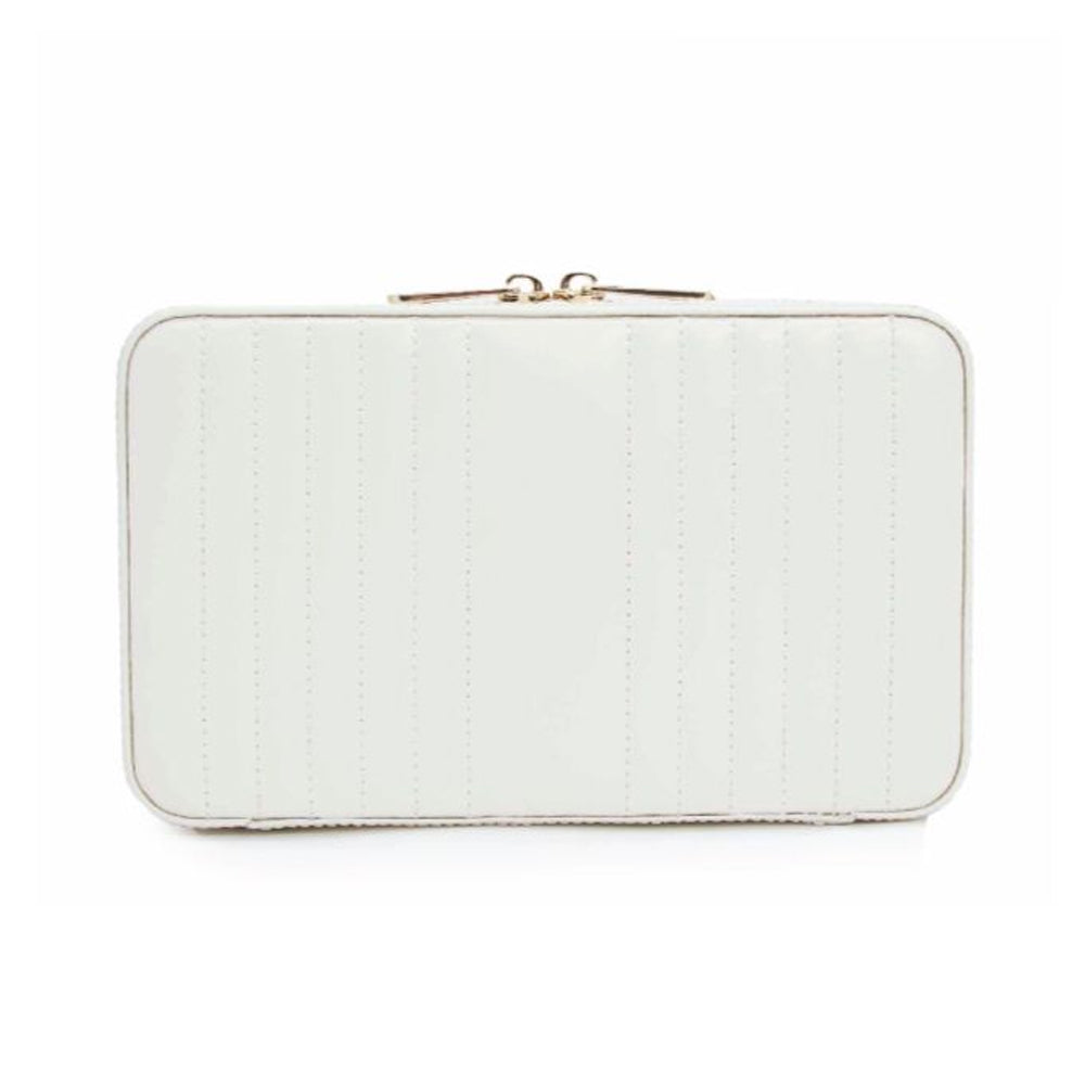 Wolf Maria White Medium Zip Case - Michael Jones Jeweller