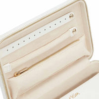 Wolf Maria White Medium Zip Case - Michael Jones Jeweller