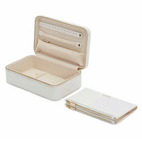 Wolf Maria White Medium Zip Case - Michael Jones Jeweller