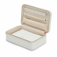 Wolf Maria White Medium Zip Case - Michael Jones Jeweller