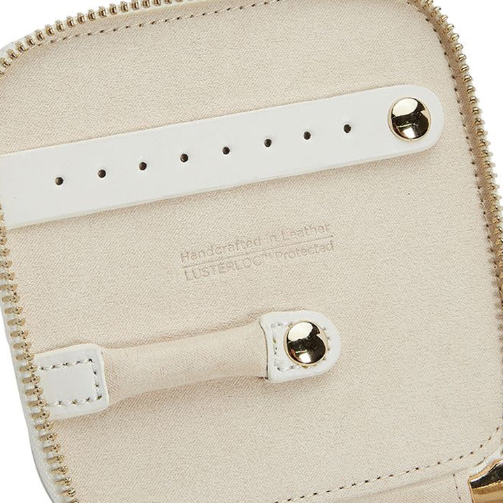 Wolf Maria White Zip Jewellery Cube - Michael Jones Jeweller