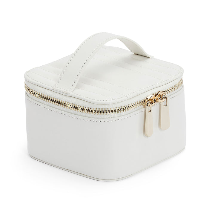 Wolf Maria White Zip Jewellery Cube - Michael Jones Jeweller