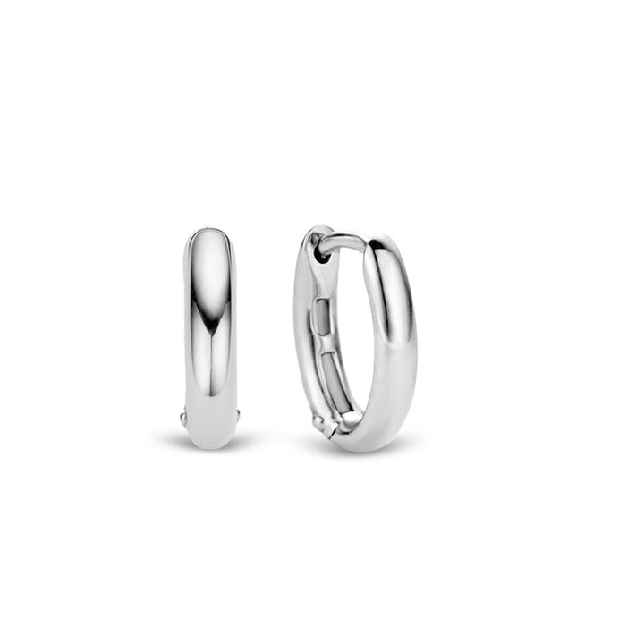 Ti Sento Oval Hoop Earrings - Michael Jones Jeweller