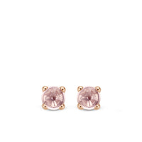 Ti Sento Nude Pink Stone Stud Earrings - Michael Jones Jeweller