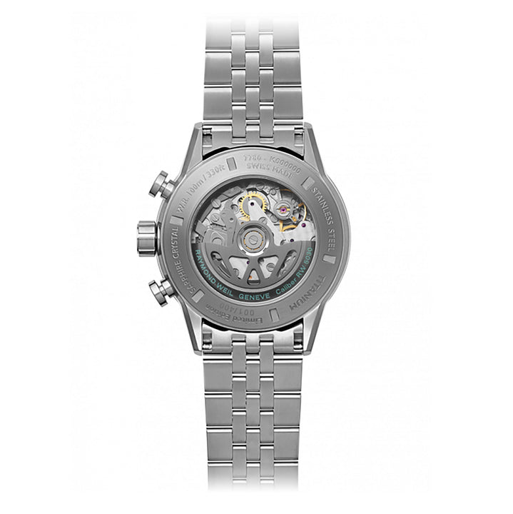 Raymond Weil 43.5mm Freelancer Pop Chronograph Limited Edition Automatic Watch - Michael Jones Jeweller