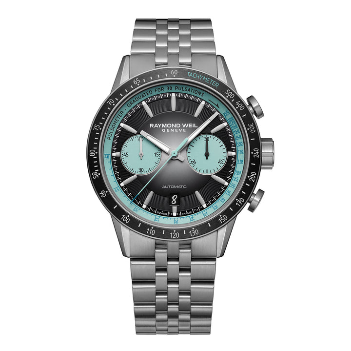Raymond Weil 43.5mm Freelancer Pop Chronograph Limited Edition Automatic Watch - Michael Jones Jeweller