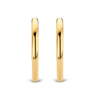 Ti Sento Yellow Gold Plated Hoop Earrings - Michael Jones Jeweller