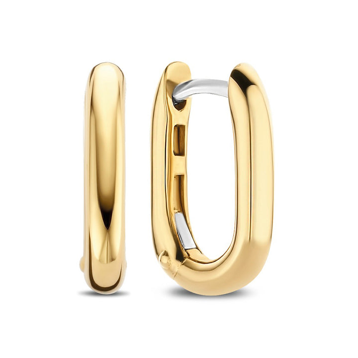 Ti Sento Oval Hoop Earrings - Michael Jones Jeweller