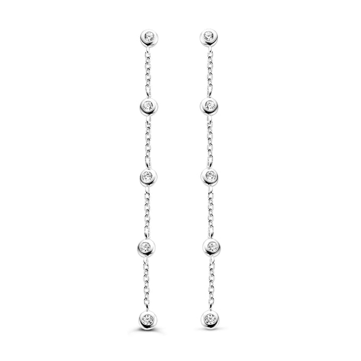 Ti Sento Cubic Zirconia Drop Earrings