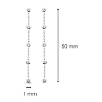 Ti Sento Cubic Zirconia Drop Earrings