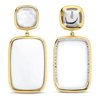Ti Sento White and Mother of Pearl Drop Earrings - Michael Jones Jeweller