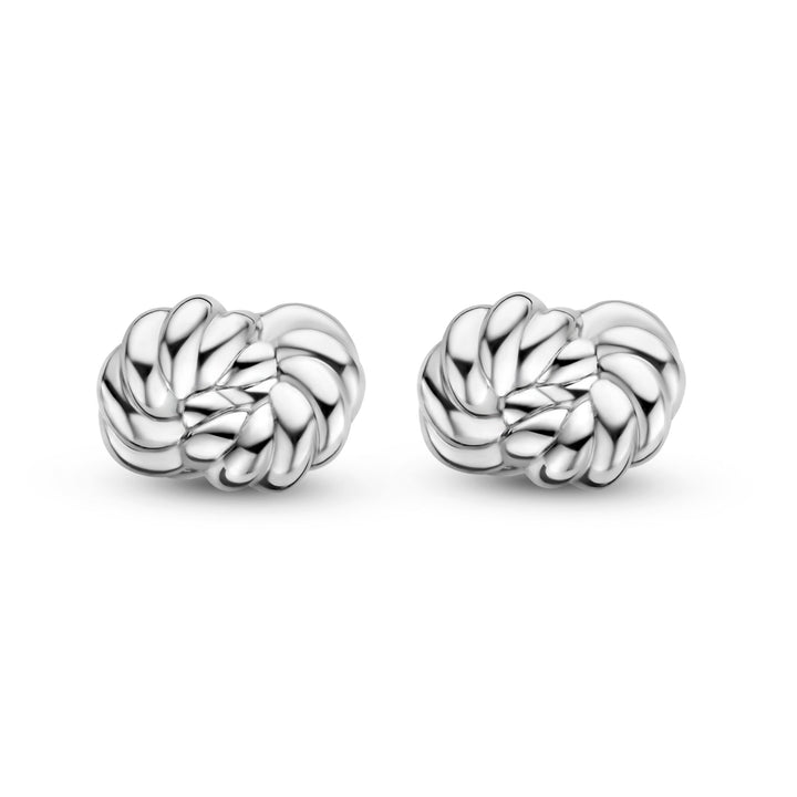 Ti Sento Rope Knot Stud Earrings - Michael Jones Jeweller