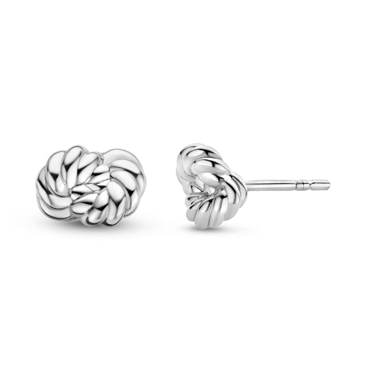 Ti Sento Rope Knot Stud Earrings - Michael Jones Jeweller