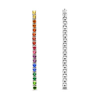 Ti Sento Rainbow Cubic Zirconia Drop Earrings - Michael Jones Jeweller